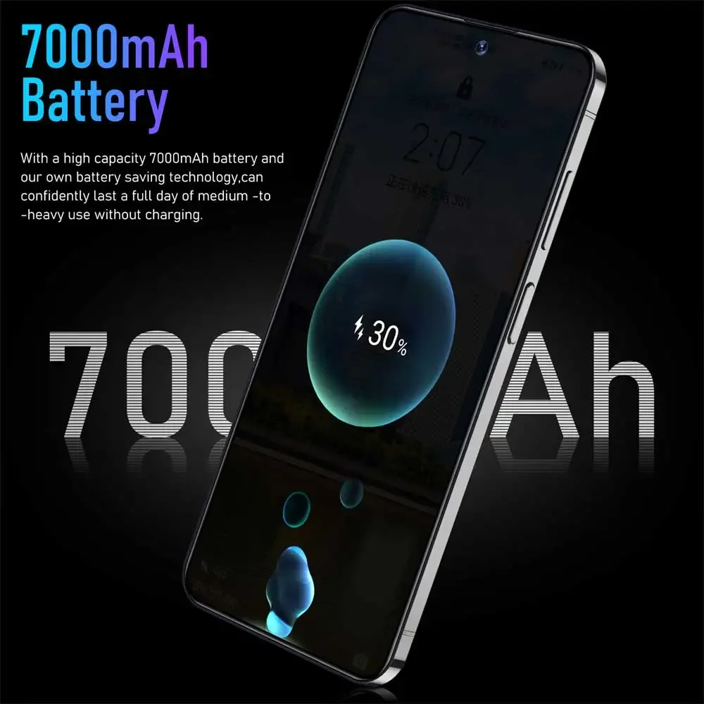 Original S24 Ultra 7.0inch Smartphone 16GB+1TB Cell Phone Dual Sim Celulares Android Mobile Phones Face Unlock 7000mAh Cellphone