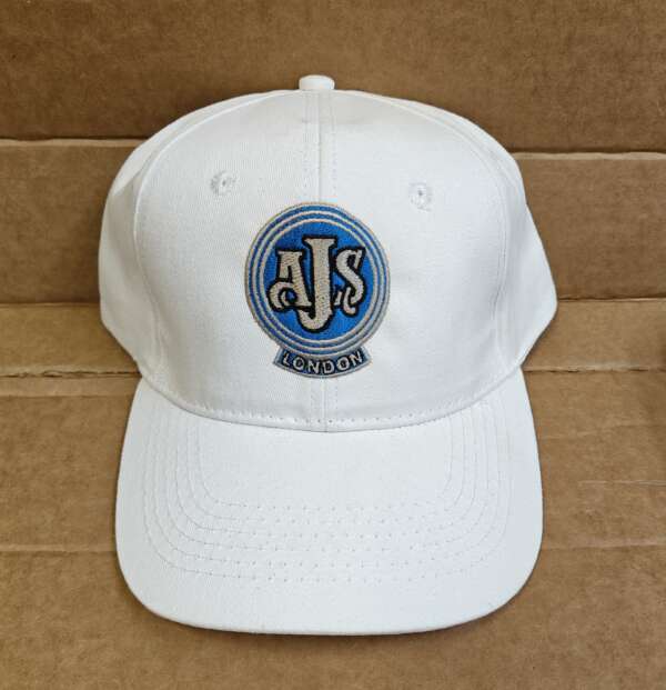 Unisex Cap/Hat - AJS - White