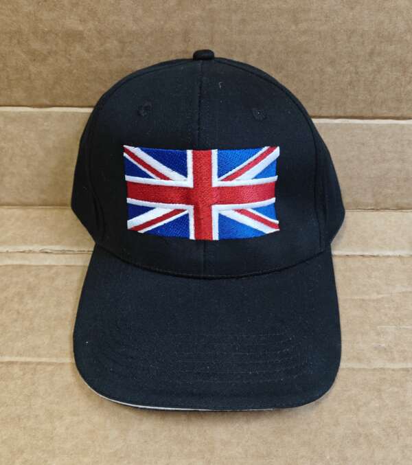 Unisex Cap/Hat - Unionjack - Black